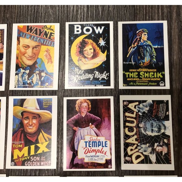 WTE 1991 Classic Movie Posters Trading Card Set 20 Cards w/ Blue Lettering - Picture 4 of 5